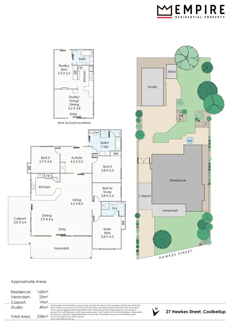 Floorplan of Homely house listing, 27 Hawkes Street, Coolbellup WA 6163