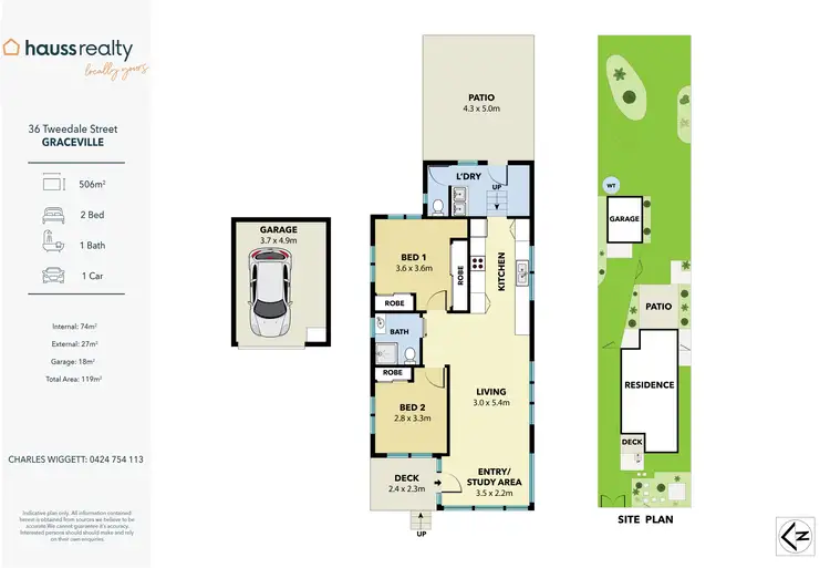 Floorplan of Homely house listing, 36 Tweedale Street, Graceville QLD 4075