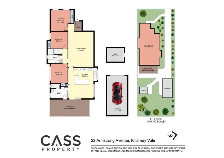 Floorplan of Homely house listing, 22 Armstrong Avenue, Killarney Vale NSW 2261