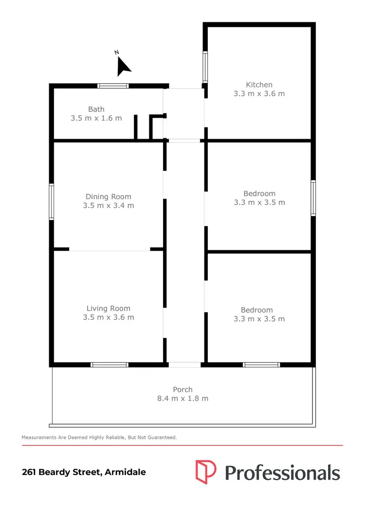 Floorplan of Homely house listing, 261 Beardy Street, Armidale NSW 2350