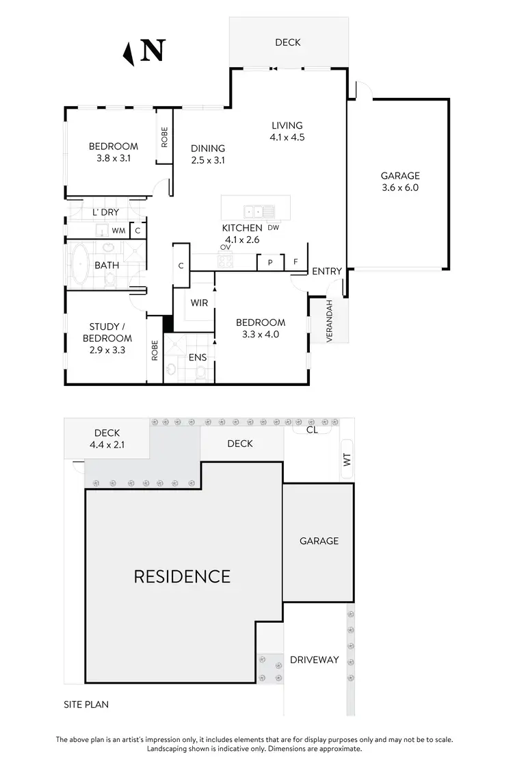 Floorplan of Homely unit listing, 3/68 Bowes Avenue, Airport West VIC 3042