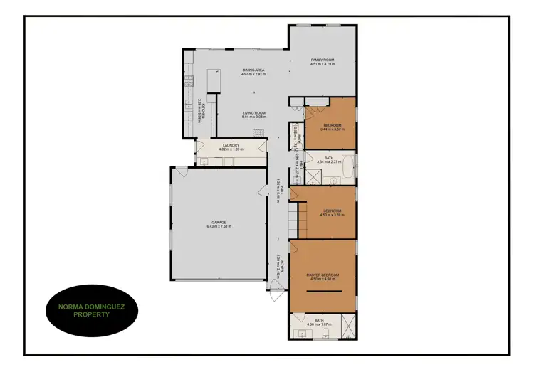 Floorplan of Homely house listing, 8A Karnang Drive, Boomerang Beach NSW 2428