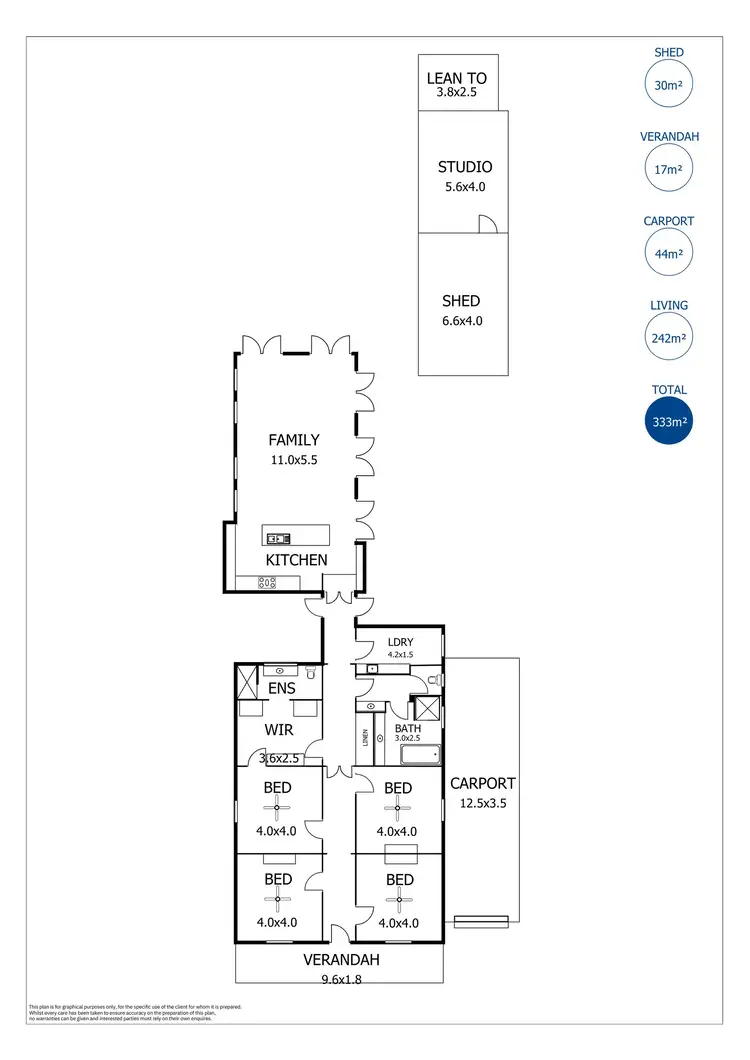 Floorplan of Homely house listing, 18 McHenry Street, Murray Bridge SA 5253