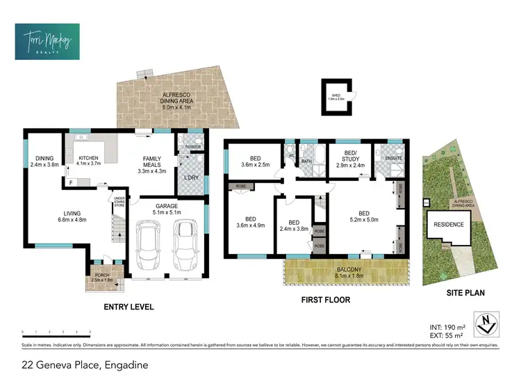 Floorplan of Homely house listing, 22 Geneva Place, Engadine NSW 2233