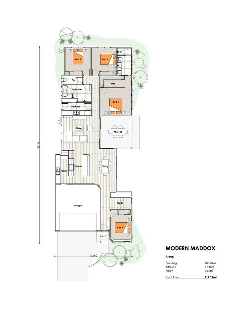 Floorplan of Homely house listing, 10 Village Green Boulevard, Palmview QLD 4553
