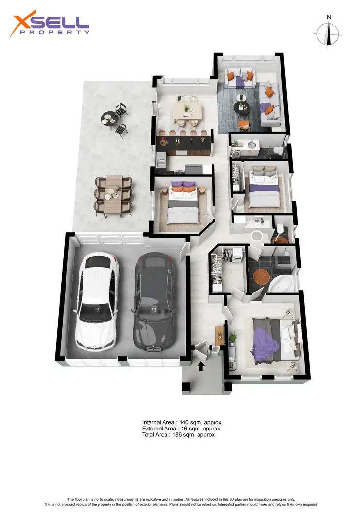Floorplan of Homely house listing, 19 Martindale Place, Walkley Heights SA 5098