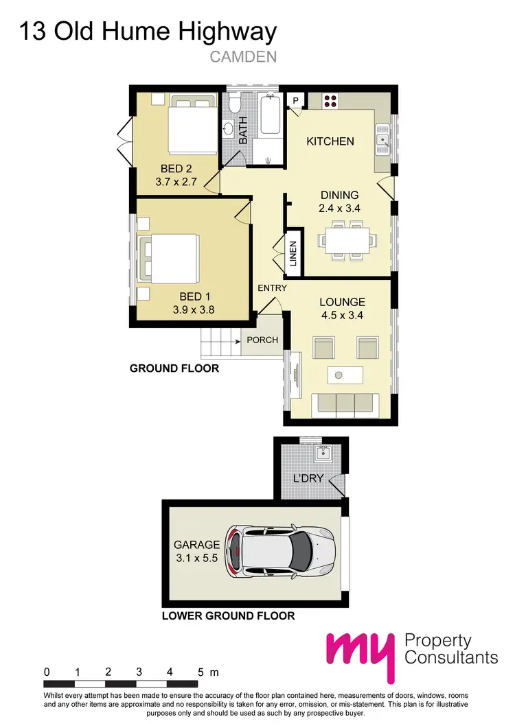 Floorplan of Homely house listing, 13 Old Hume Highway, Camden NSW 2570