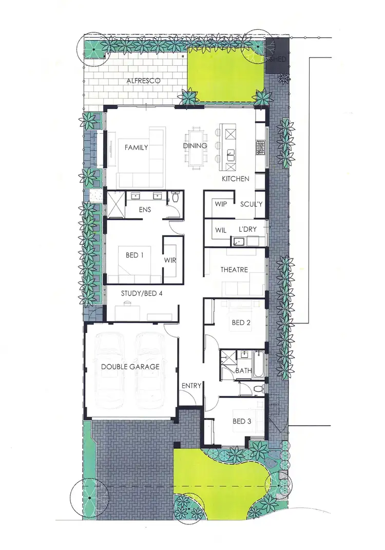 Floorplan of Homely house listing, 9 Kiewa Way, Brabham WA 6055