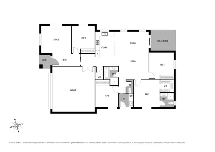 Floorplan of Homely house listing, 4 Colgan Street, Moncrieff ACT 2914