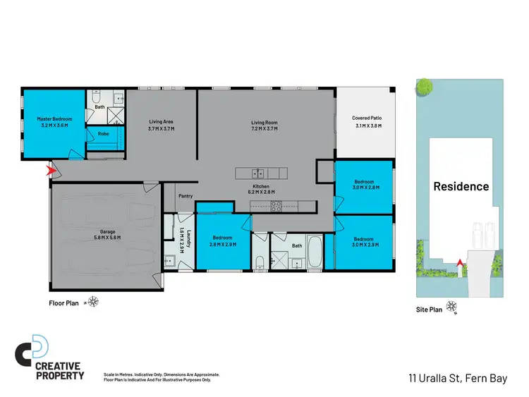 Floorplan of Homely house listing, 11 Uralla Street, Fern Bay NSW 2295