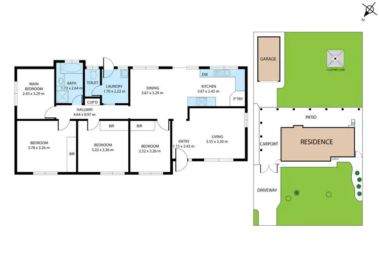 Floorplan of Homely house listing, 10 Guttler Street, Uranquinty NSW 2652