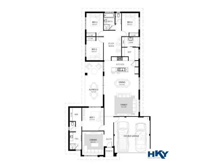 Floorplan of Homely house listing, 12 Entwistle Way, Aveley WA 6069