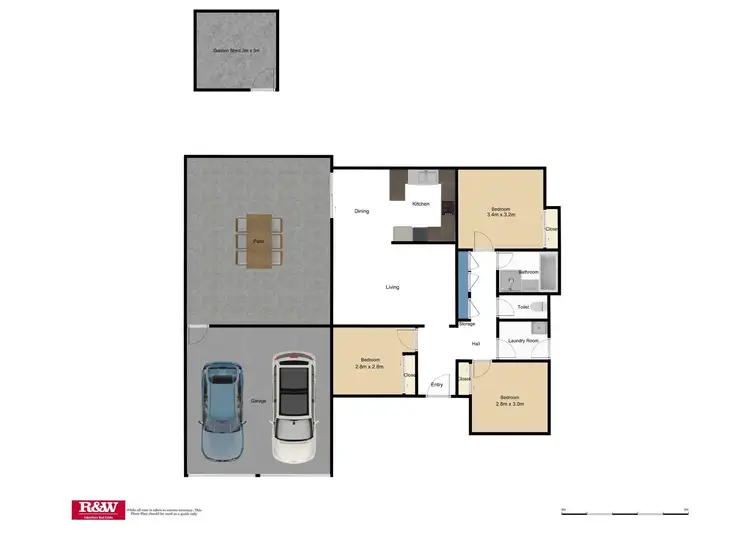 Floorplan of Homely house listing, 3 Abbey Road, Caboolture QLD 4510