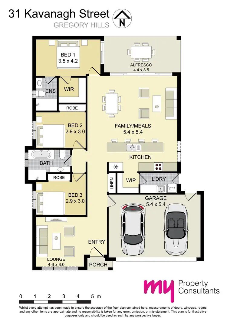 Floorplan of Homely house listing, 31 Kavanagh Street, Gregory Hills NSW 2557
