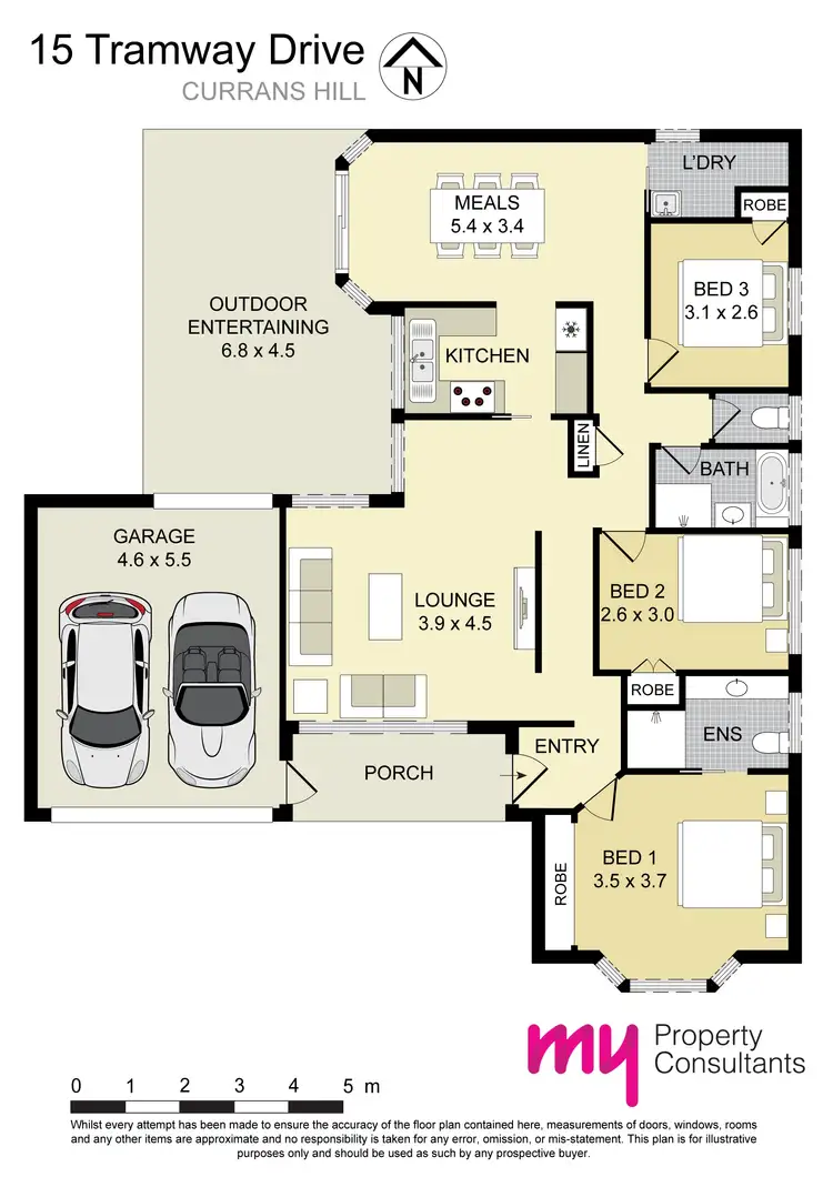 Floorplan of Homely house listing, 15 Tramway Drive, Currans Hill NSW 2567