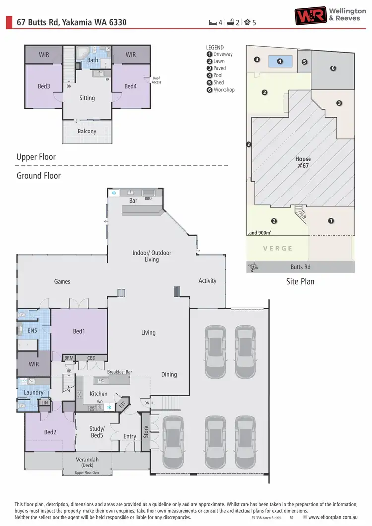 Floorplan of Homely house listing, 67 Butts Road, Yakamia WA 6330