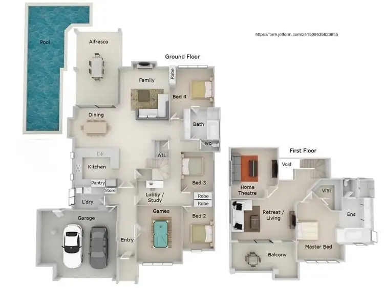 Floorplan of Homely house listing, 28 Foreshore Vista, Yanchep WA 6035