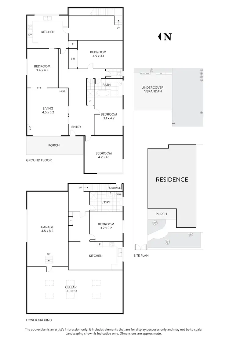 Floorplan of Homely house listing, 4 Brisbane Street, Strathmore VIC 3041