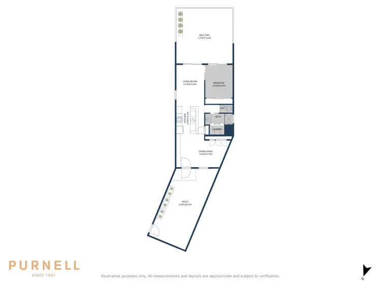 Floorplan of Homely apartment listing, 66/12 Challis Street, Dickson ACT 2602