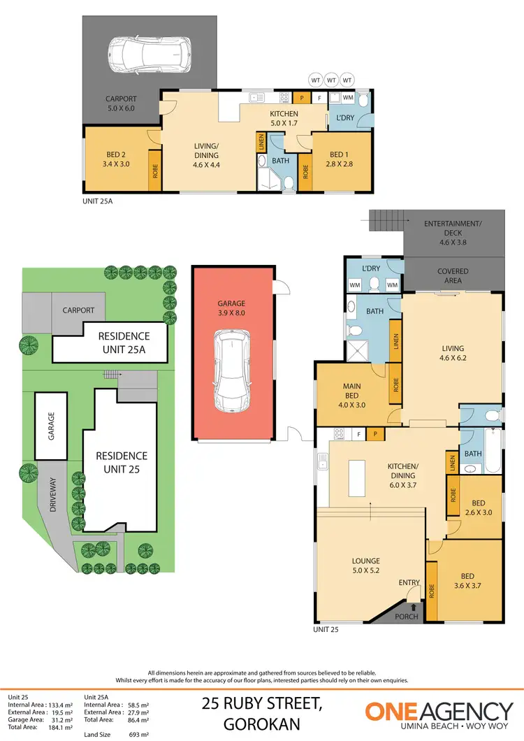 Floorplan of Homely house listing, 25 Ruby Street, Gorokan NSW 2263