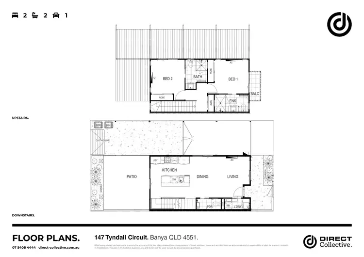 Floorplan of Homely terrace listing, 147 Tyndall Circuit, Banya QLD 4551