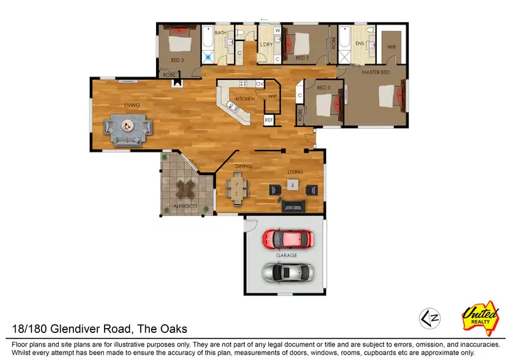 Floorplan of Homely rural property listing, 18/180 Glendiver Road, The Oaks NSW 2570