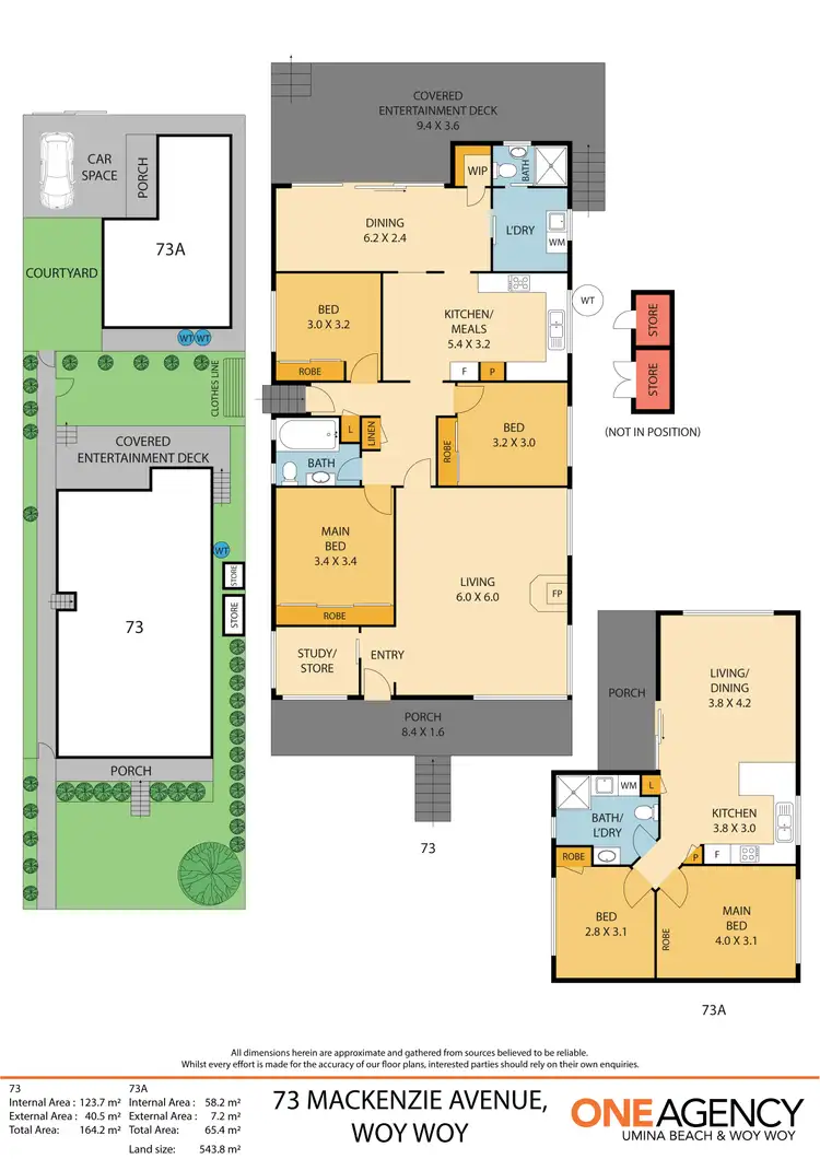 Floorplan of Homely house listing, 73 Mackenzie Avenue, Woy Woy NSW 2256