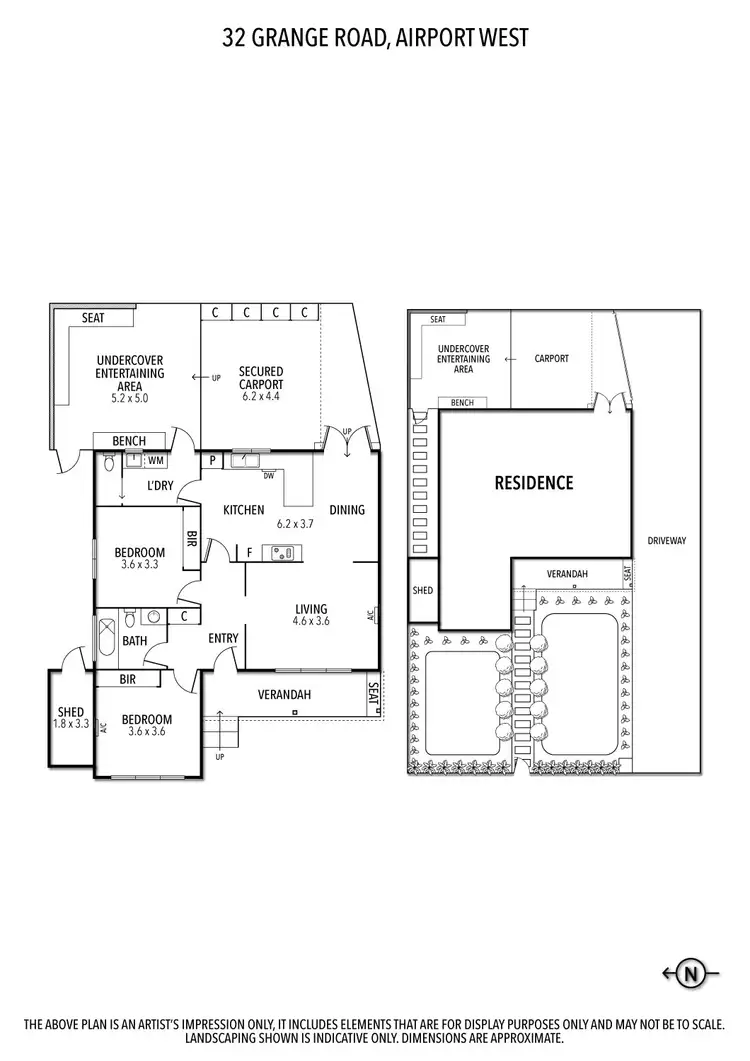 Floorplan of Homely house listing, 32 Grange Road, Airport West VIC 3042
