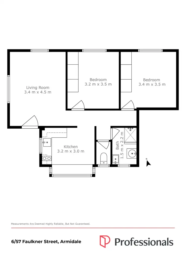 Floorplan of Homely house listing, 6/57 Faulkner Street, Armidale NSW 2350