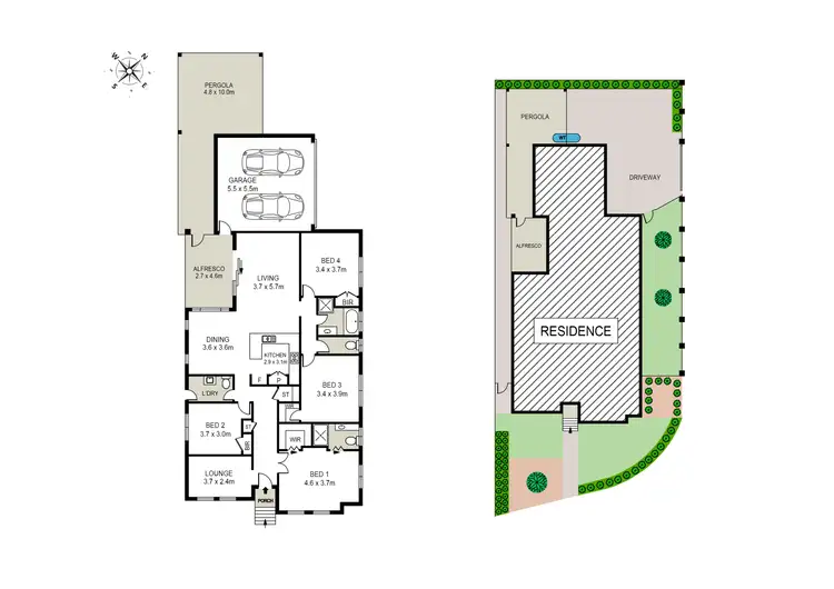 Floorplan of Homely house listing, 52 Christiansen Boulevard, Moorebank NSW 2170
