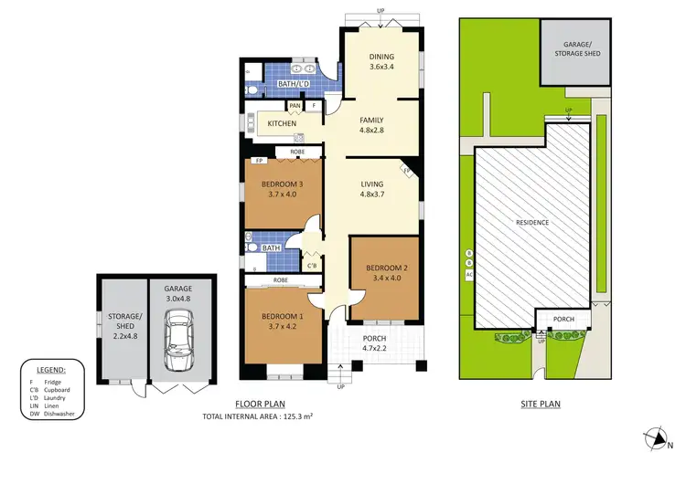 Floorplan of Homely house listing, 48 Sutherland Street, Rosebery NSW 2018