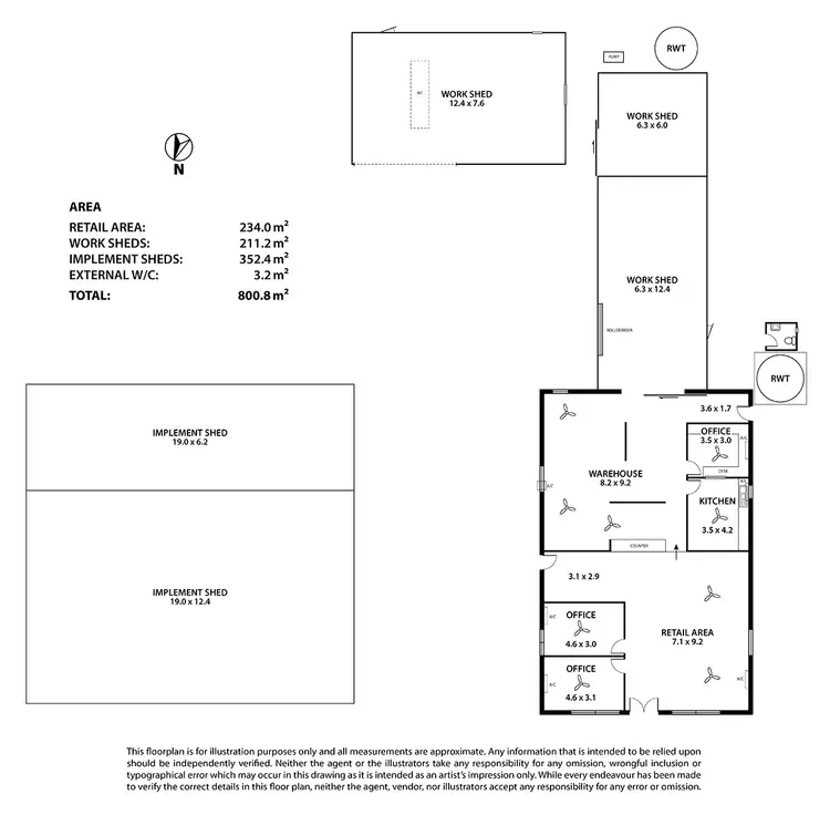 Floorplan of Homely other listing, 28 Peake Street, Karoonda SA 5307