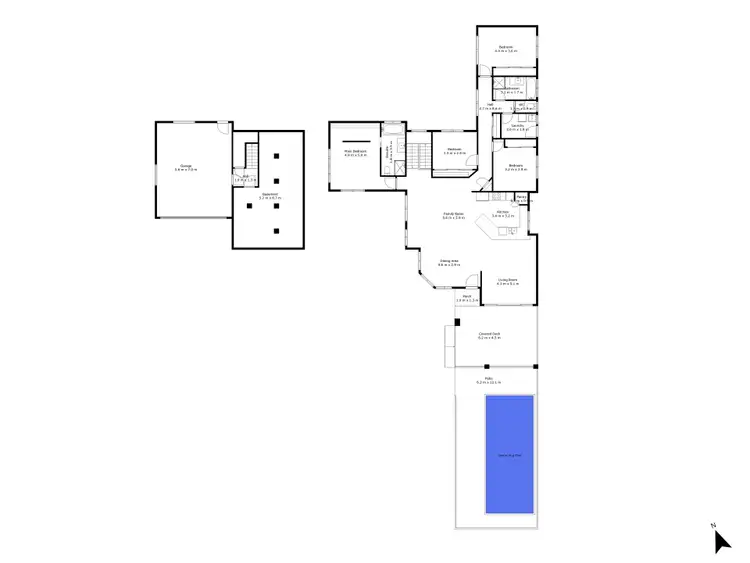 Floorplan of Homely house listing, 36 Barrys Road, Modanville NSW 2480