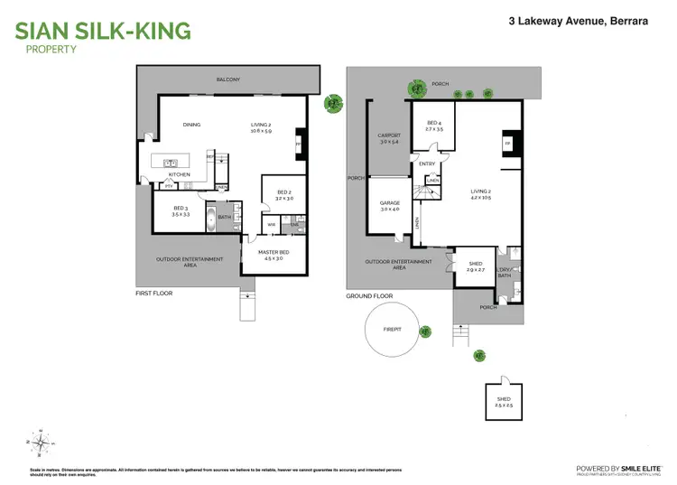 Floorplan of Homely house listing, 3 Lakeway Avenue, Berrara NSW 2540
