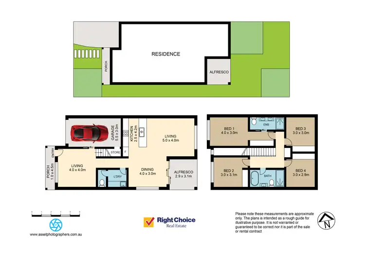 Floorplan of Homely semi-detached listing, 62A Greenview Drive, Horsley NSW 2530