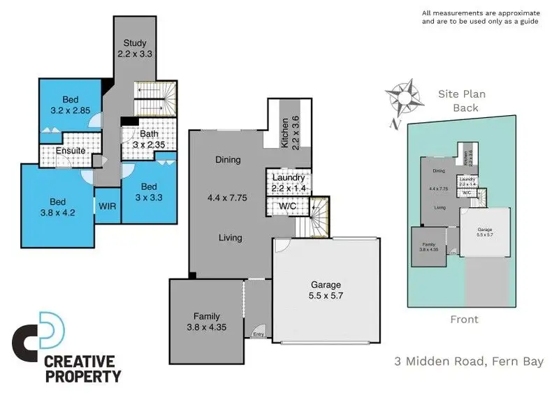 Floorplan of Homely house listing, 3 Midden Road, Fern Bay NSW 2295