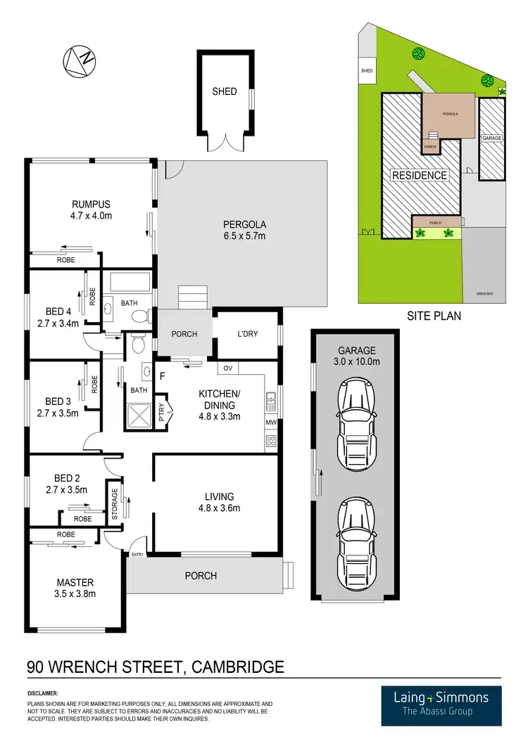Floorplan of Homely house listing, 90 Wrench Street, Cambridge Park NSW 2747