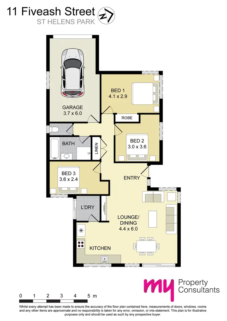 Floorplan of Homely house listing, 11 Fiveash Street, St Helens Park NSW 2560