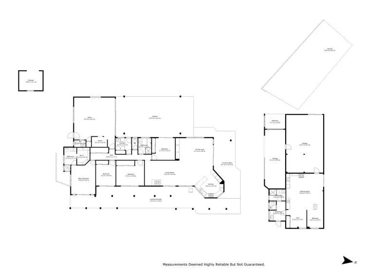 Floorplan of Homely rural property listing, 122 Three Chain Road, South Lismore NSW 2480