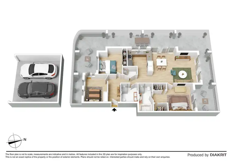 Floorplan of Homely unit listing, 1/275 Mona Vale Road, St Ives NSW 2075