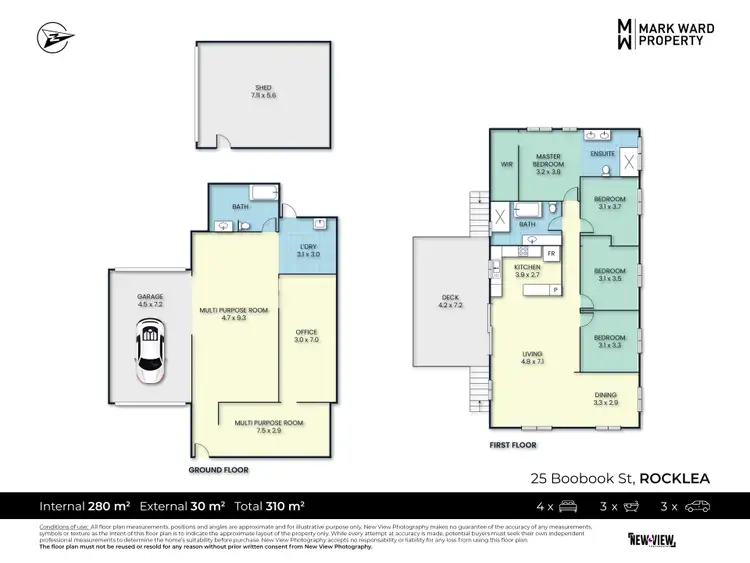 Floorplan of Homely house listing, 25 Boobook Street, Rocklea QLD 4106