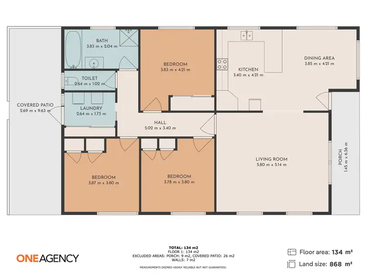 Floorplan of Homely house listing, 7 John Street, Smithton TAS 7330