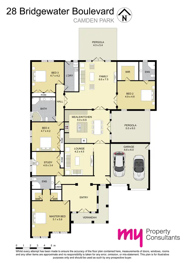 Floorplan of Homely house listing, 28 Bridgewater Boulevard, Camden Park NSW 2570