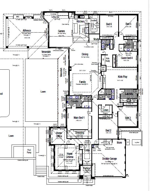 Floorplan of Homely house listing, 92 Turtledove Drive, Lower Chittering WA 6084