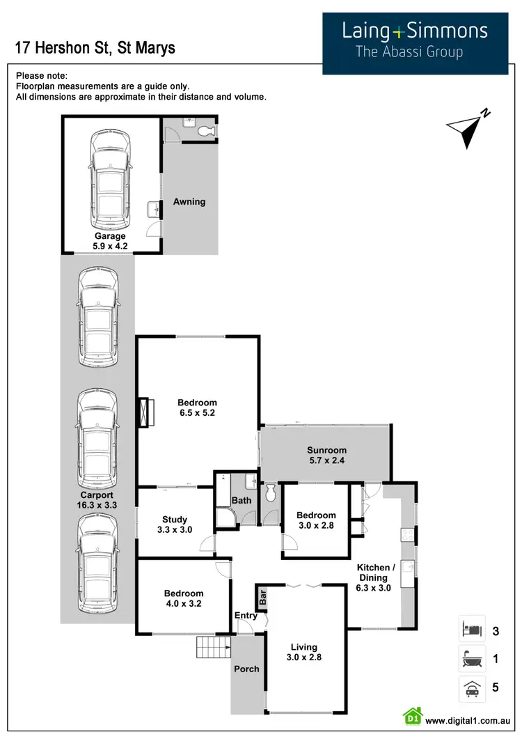 Floorplan of Homely house listing, 17 Hershon Street, St Marys NSW 2760