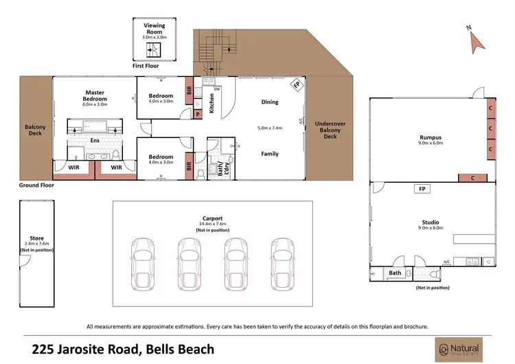Floorplan of Homely rural property listing, 225 Jarosite Road, Bells Beach VIC 3228