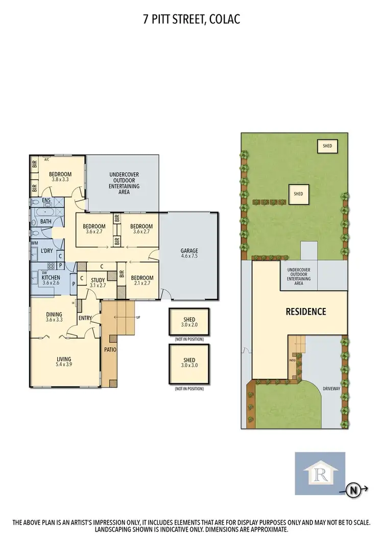 Floorplan of Homely house listing, 7 Pitt Street, Colac VIC 3250