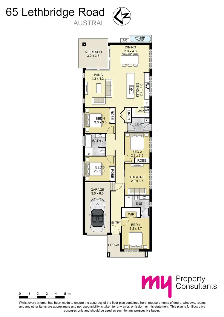Floorplan of Homely house listing, 65 Lethbridge Road, Austral NSW 2179
