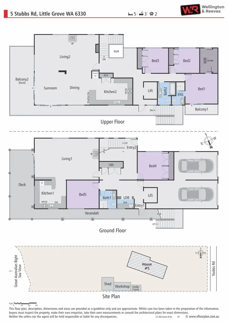 Floorplan of Homely house listing, 5 Stubbs Road, Little Grove WA 6330