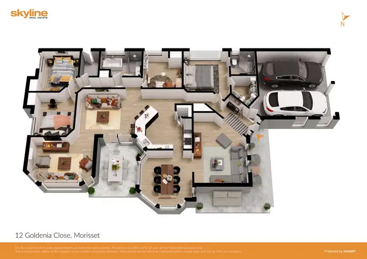 Floorplan of Homely house listing, 12 Goldenia Close, Morisset NSW 2264